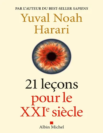 21 Leçons pour le XXIème siècle de Yuval Noah Harari, couverture du livre