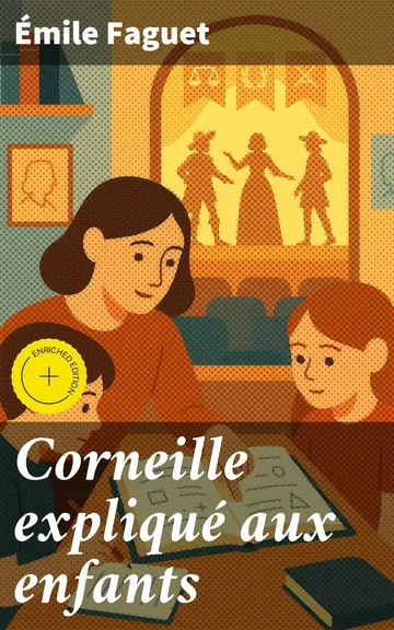 Corneille expliqué aux enfants d’Émile Faguet, couverture du livre