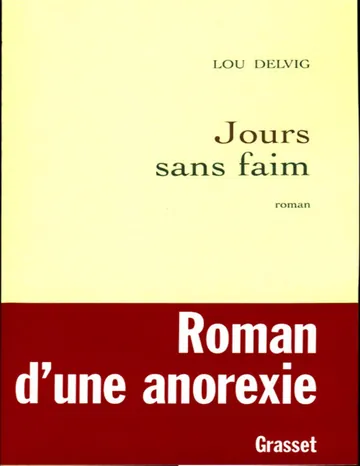 Jours sans faim de Delvig, couverture du livre