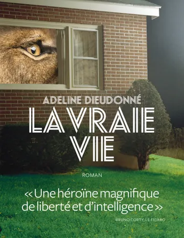 La vraie vie d’Adeline Dieudonné, couverture du livre
