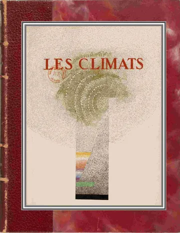 Les Climats d’Anna de Noailles, couverture du livre