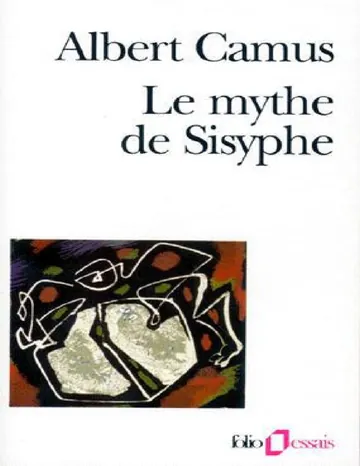 Le mythe de Sisyphe d’Albert Camus, couverture du livre