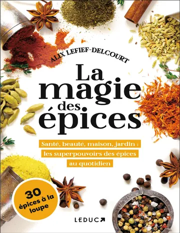La magie des épices d’Alix Lefief-Delcourt, couverture du livre