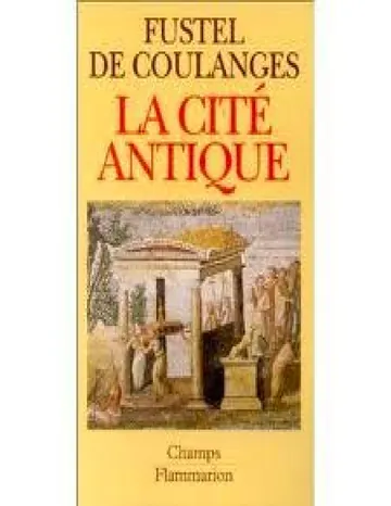 La Cité Antique de Numa Denis Fustel de Coulanges, couverture du livre