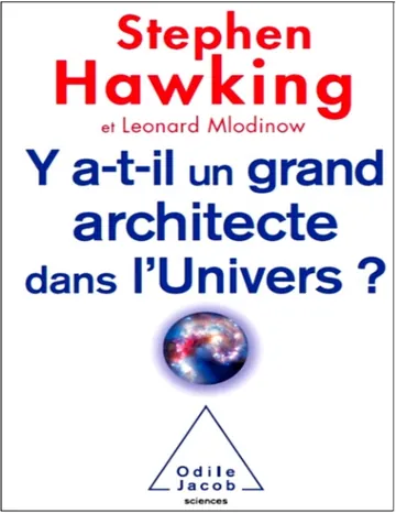 Y a-t-il un grand architecte dans l'univers? de Stephen Hawking, couverture du livre
