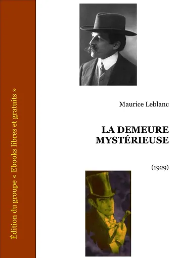La demeure mystérieuse de Maurice Leblanc, couverture du livre