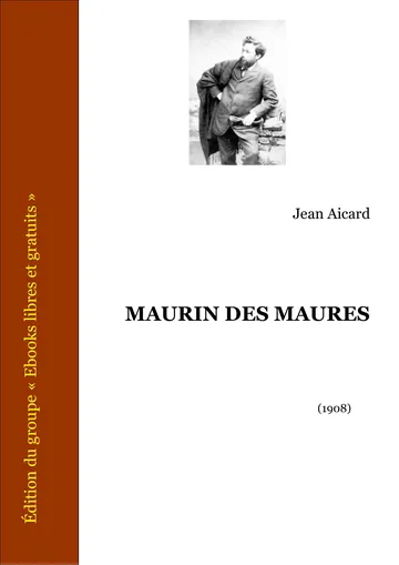 Maurin des Maures de Jean Aicard, couverture du livre