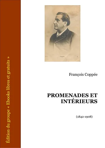 Promenades et intérieurs de François Coppée, couverture du livre
