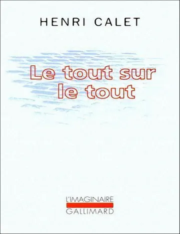 Le tout sur le tout d’Henri Calet, couverture du livre