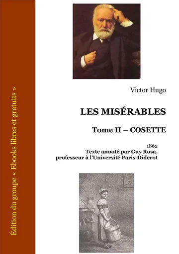 Les Misérables - Tome II - Cosette de Victor Hugo, couverture du livre