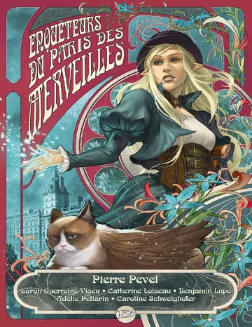 Le Paris des merveilles HS : Enquêteurs du Paris des Merveilles de Pierre Pevel, couverture du livre