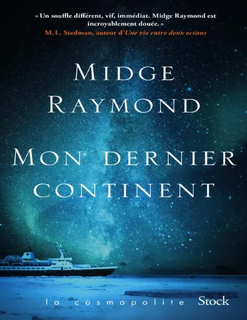 Mon dernier continent de RAYMOND MIDGE, couverture du livre