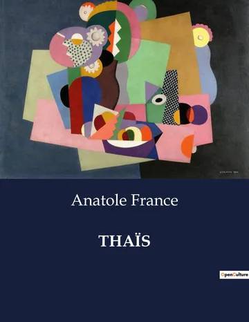 Thaïs d’Anatole France, couverture du livre