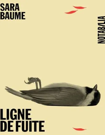 Ligne de fuite de Sara Baume, couverture du livre