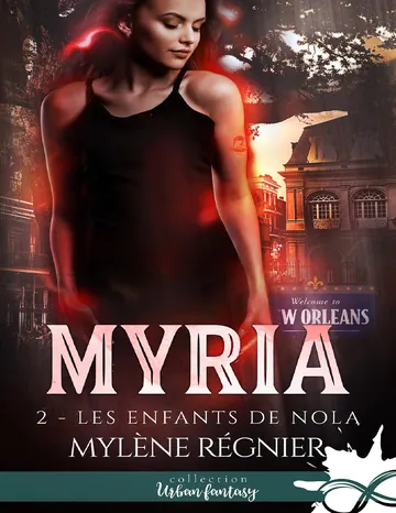 Les enfants de Nola de Mylène Régnier, couverture du livre