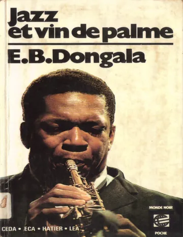 Jazz et Vin de Palme d’Emmanuel Dongala, couverture du livre