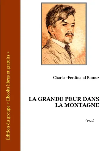 La Grande Peur dans la Montagne de Charles-Ferdinand Ramuz, couverture du livre