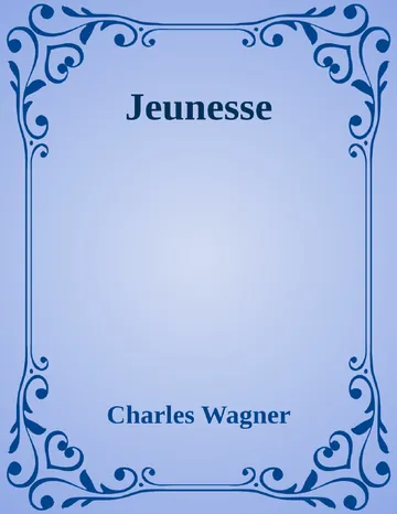 Jeunesse de Charles Wagner, couverture du livre