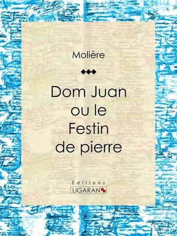 Don Juan, ou le Festin de pierre de Molière, couverture du livre