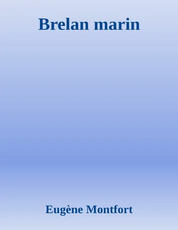 Brelan marin d’Eugène Montfort, couverture du livre