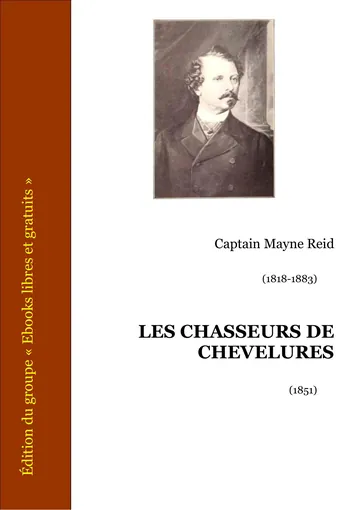 Les chasseurs de chevelures de Capitaine Mayne Red, couverture du livre