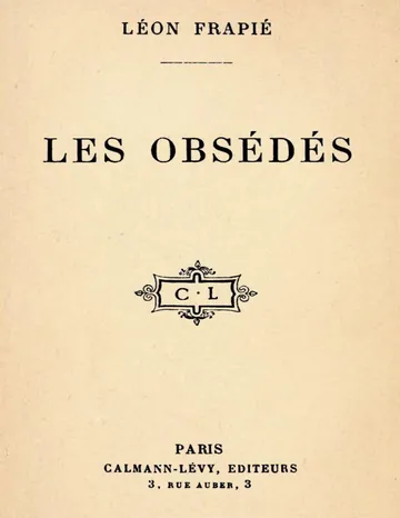 Les Obsédés de Léon Frapié, couverture du livre