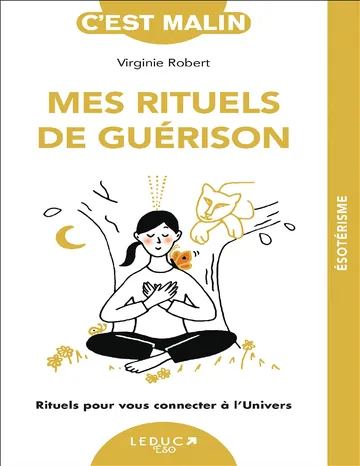 Mes rituels de guérison, c'est malin de Virginie Robert, couverture du livre