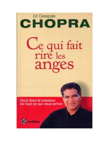 Ce qui fait rire les Anges de Deepak Chopra, couverture du livre