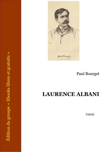 Laurence Albani de Paul Bourget, couverture du livre