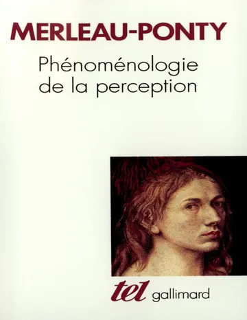 Phénoménologie de la perception de Maurice Merleau-Ponty, couverture du livre