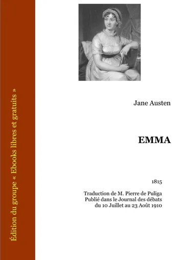 Emma de Jane Austen, couverture du livre
