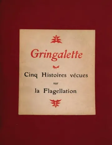 Gringalette d’Hugues Rebell, couverture du livre