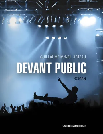 Devant public de Guillaume McNeil Arteau, couverture du livre