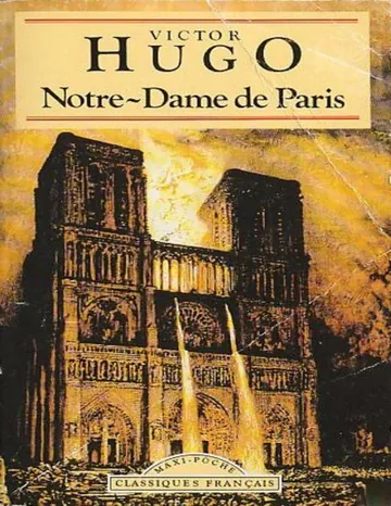 Notre-Dame de Paris de Victor Hugo, couverture du livre