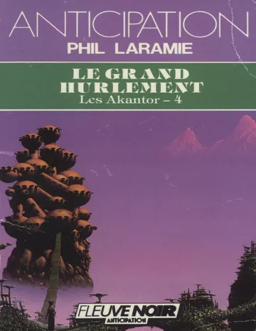 Le grand hurlement de LARAMIE Phil, couverture du livre