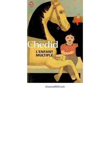 L'Enfant multiple de Chedid Andrée, couverture du livre