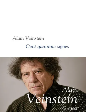 Cent quarante signes d’Alain Veinstein, couverture du livre