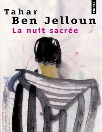 La nuit sacrée de Tahar Ben Jelloun, couverture du livre