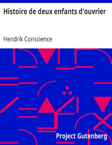 Histoire de deux enfants d'ouvrier d’Hendrik Conscience, couverture du livre
