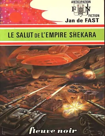 Le salut de l'empire Shekara de Jan de Fast, couverture du livre