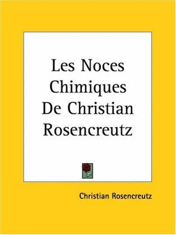 Les Noces Chimiques de Christian Rosencreutz, couverture du livre