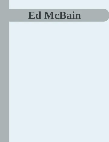 Ed McBain de McBain Ed, couverture du livre