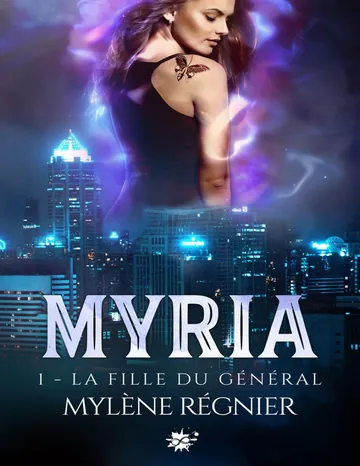 La fille du Général de Mylène Régnier, couverture du livre