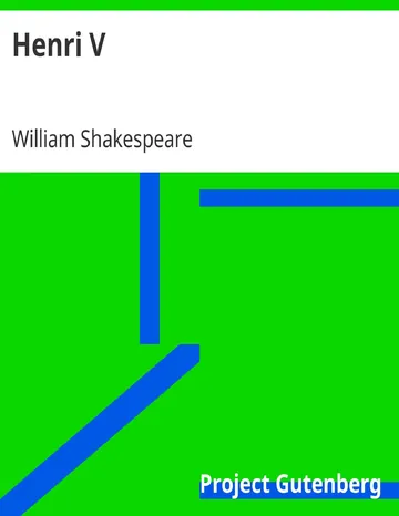 Henri V de William Shakespeare, couverture du livre