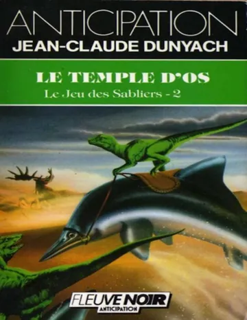 Le Temple d'Os de Jean-Claude Dunyach, couverture du livre