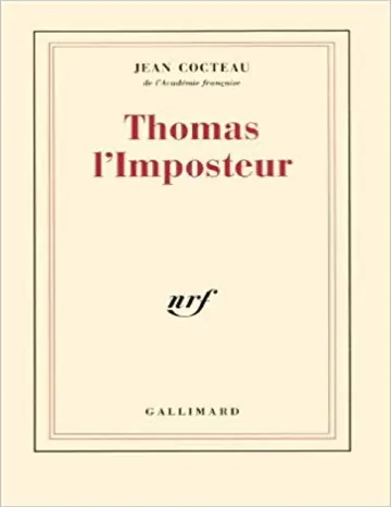 Thomas l'imposteur / Histoire de Jean Cocteau, couverture du livre