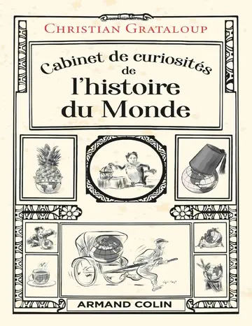 Cabinet de curiosités de l'histoire du Monde de Christian Grataloup, couverture du livre