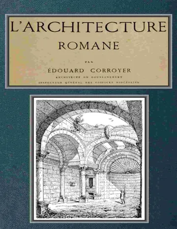 L'Architecture romane d’Édouard Corroyer, couverture du livre