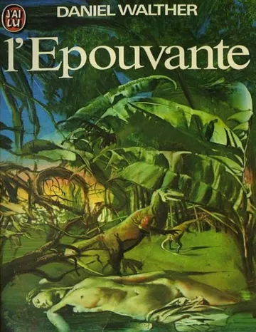 L'Épouvante de Daniel Walther, couverture du livre