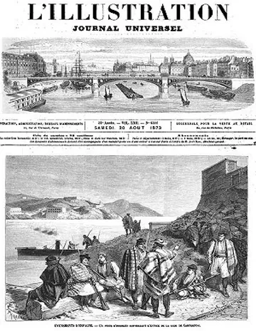L'Illustration, No. 1592, 30 Août 1873 de Various, couverture du livre
